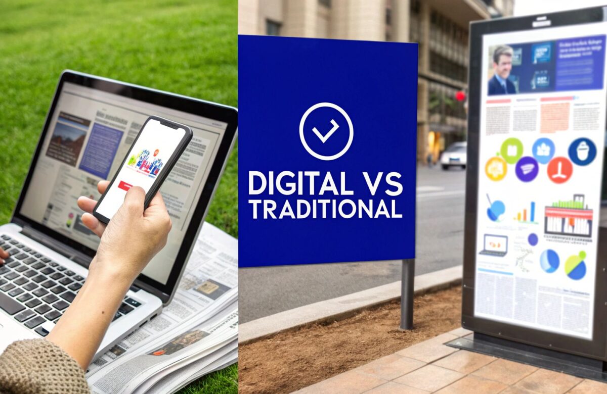 Digital Marketing vs Traditional Marketing: 8 Key Differences